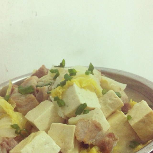 白菜炖豆腐