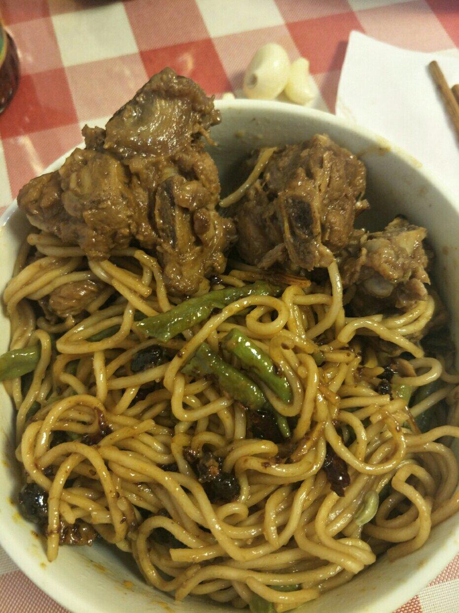 豆角焖面