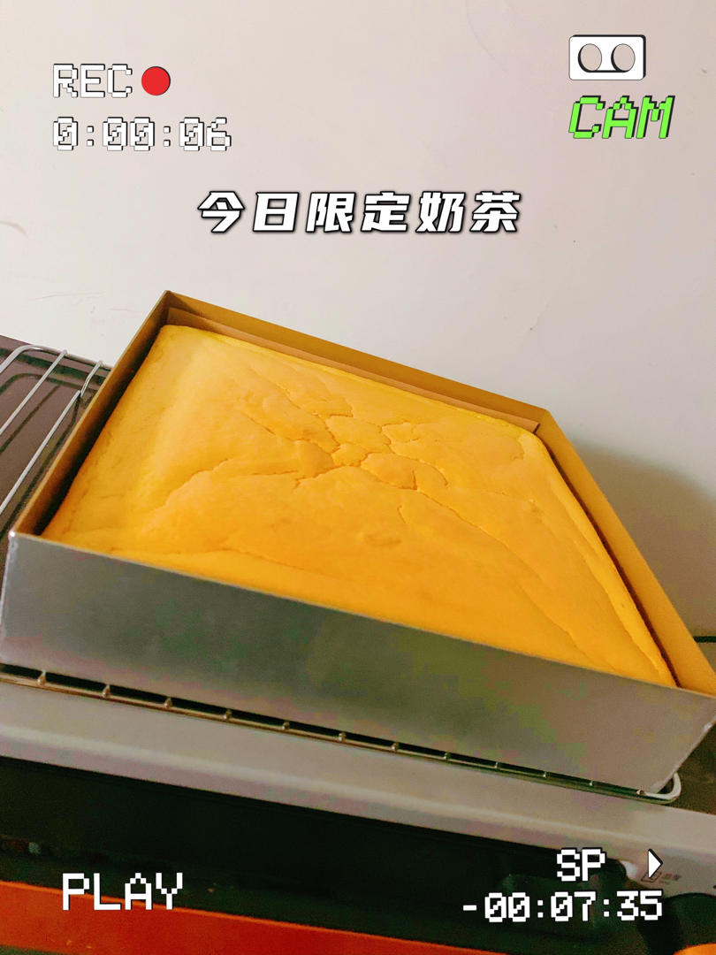 消耗淡奶油---淡奶油戚风蛋糕