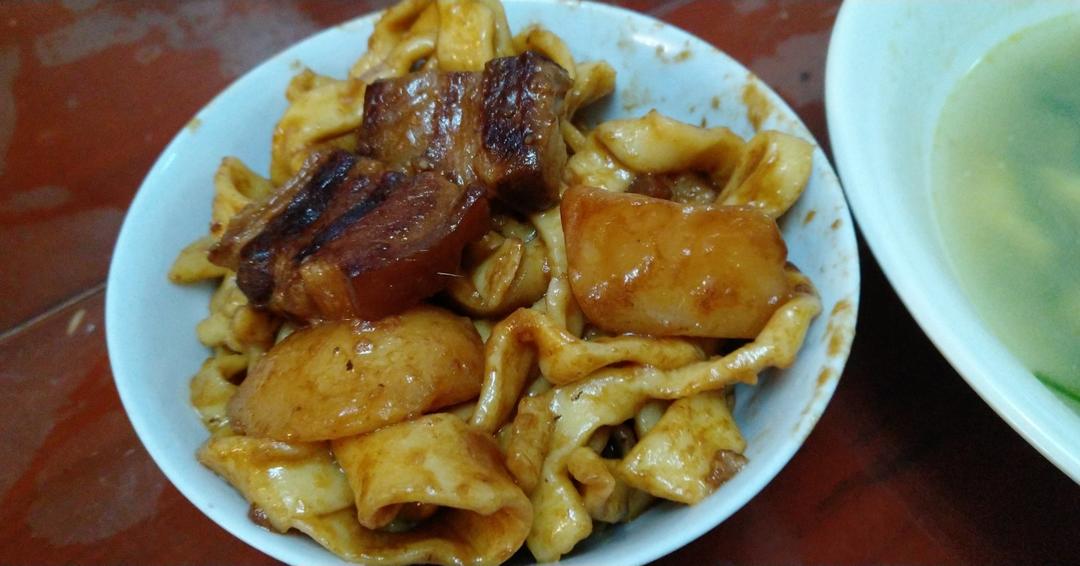 豆角焖面