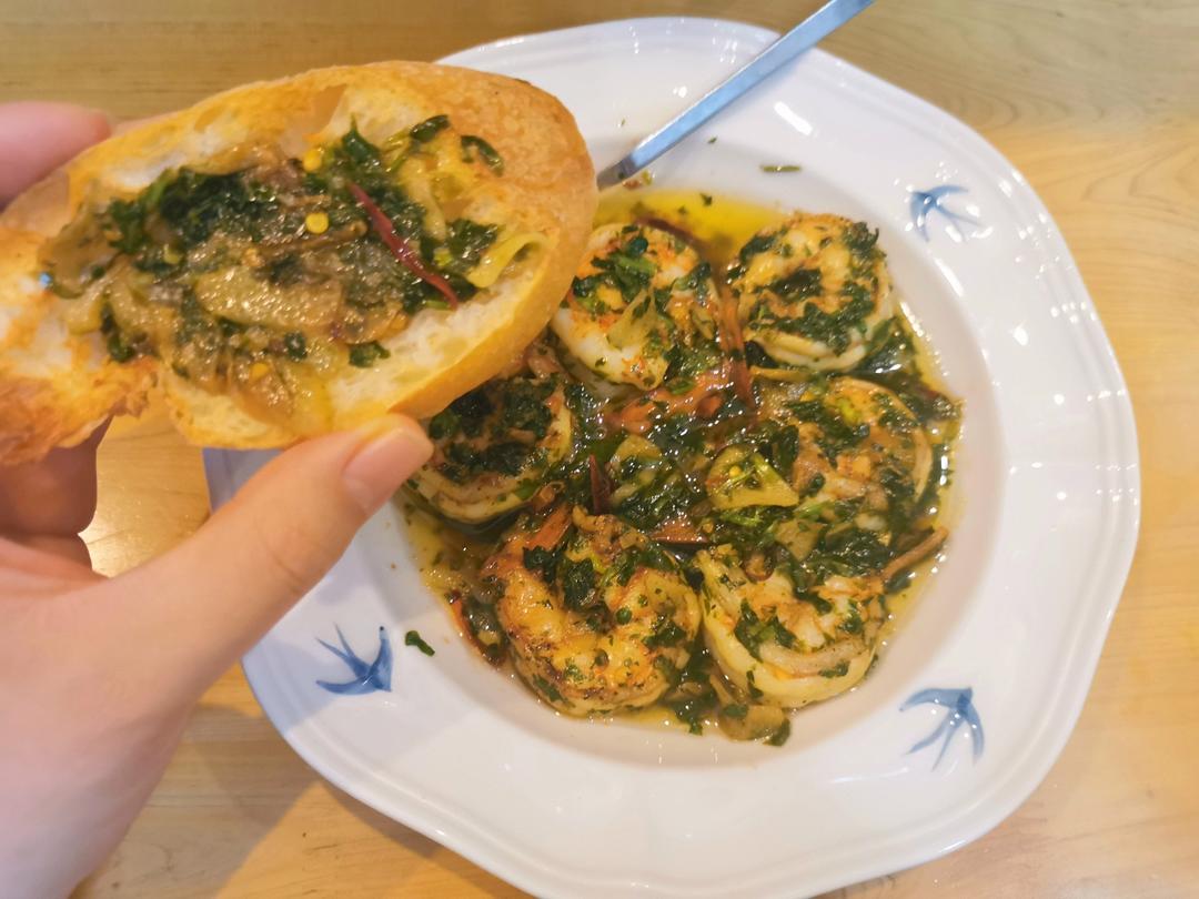 西班牙蒜香虾