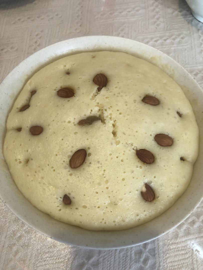 牛奶鸡蛋玉米发糕