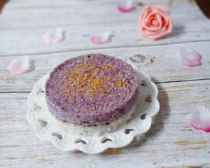 桂花松糕/紫薯豆沙松糕的做法 步骤16