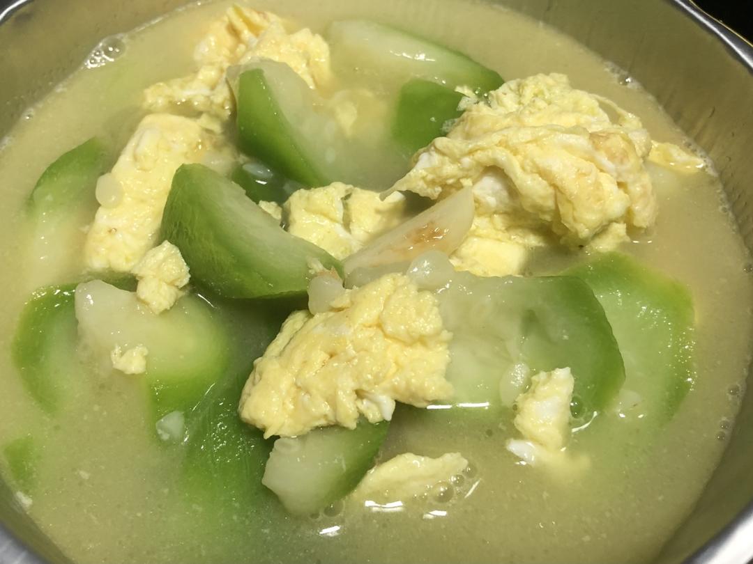 丝瓜鸡蛋汤