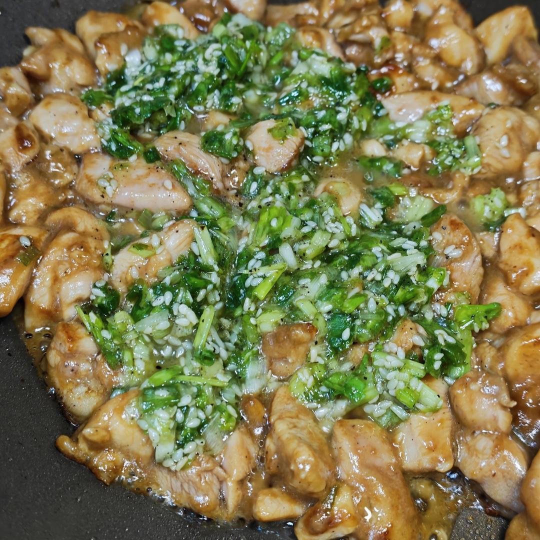 盐葱鸡腿肉