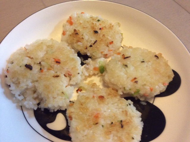 香煎米饭饼