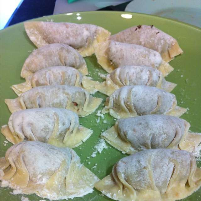 香菇猪肉胡萝卜饺子