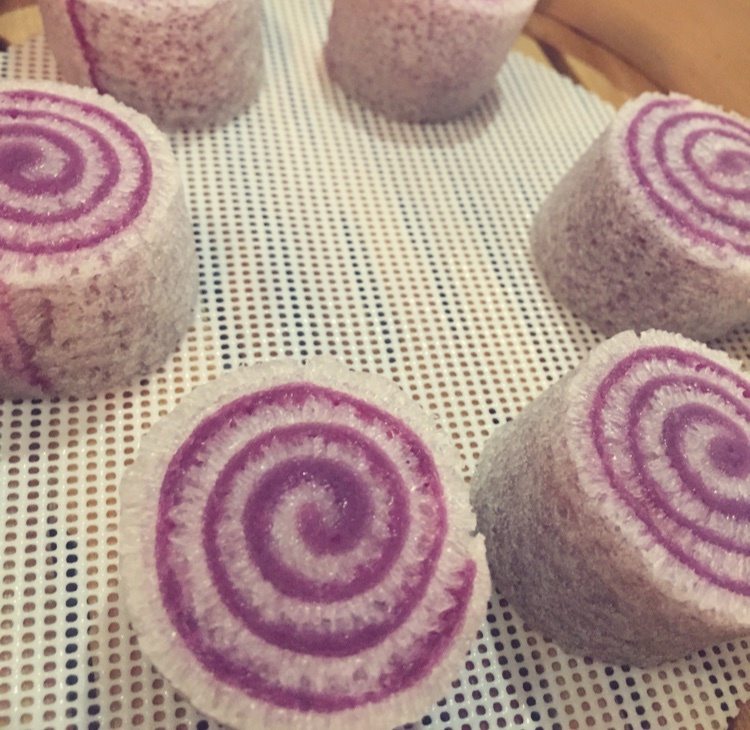 水晶紫薯糕