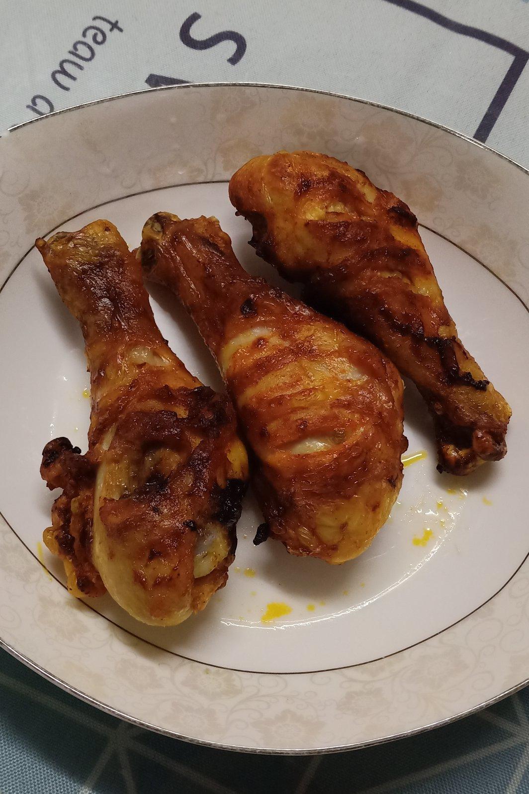 无油烤奥尔良鸡腿🍗（空气炸锅版）