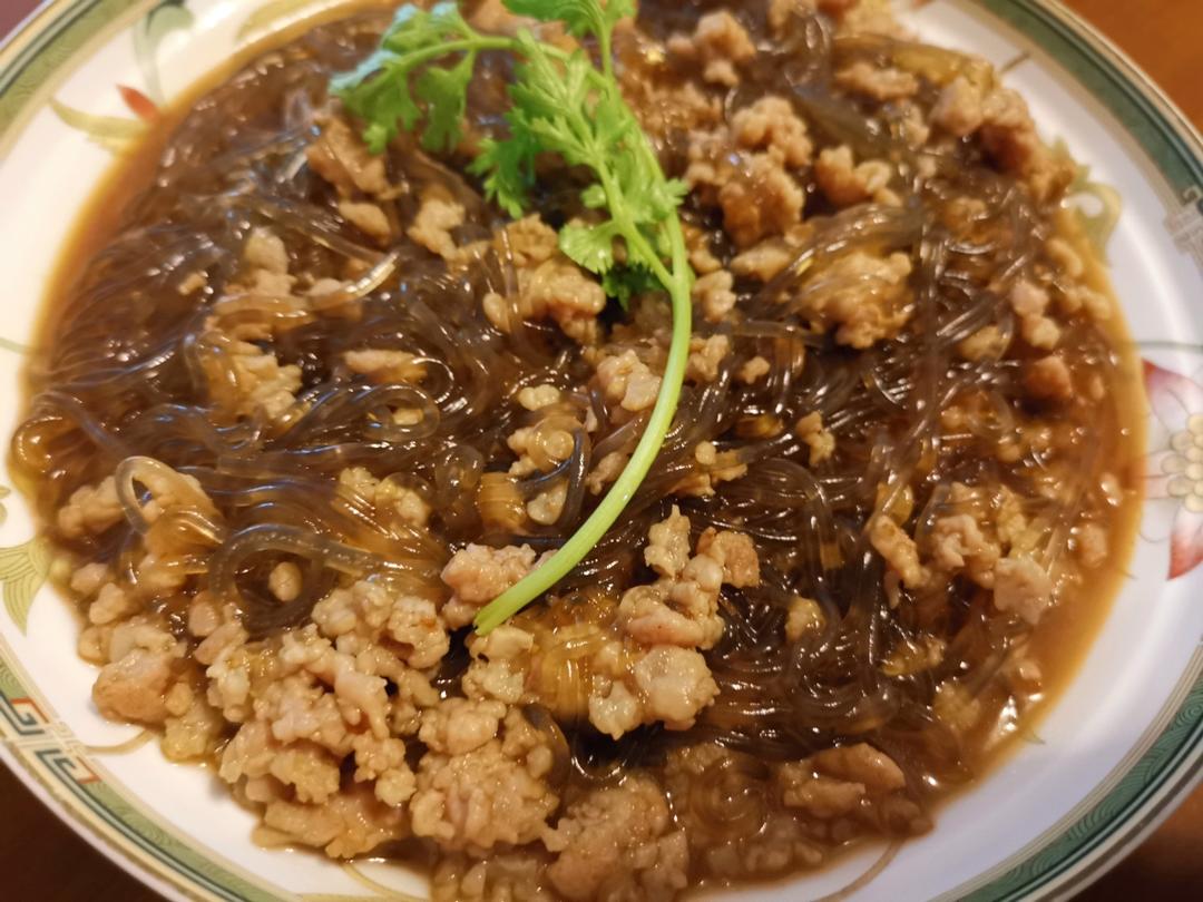 蚂蚁上树(肉末炒粉丝)超下饭‼️十分钟搞定