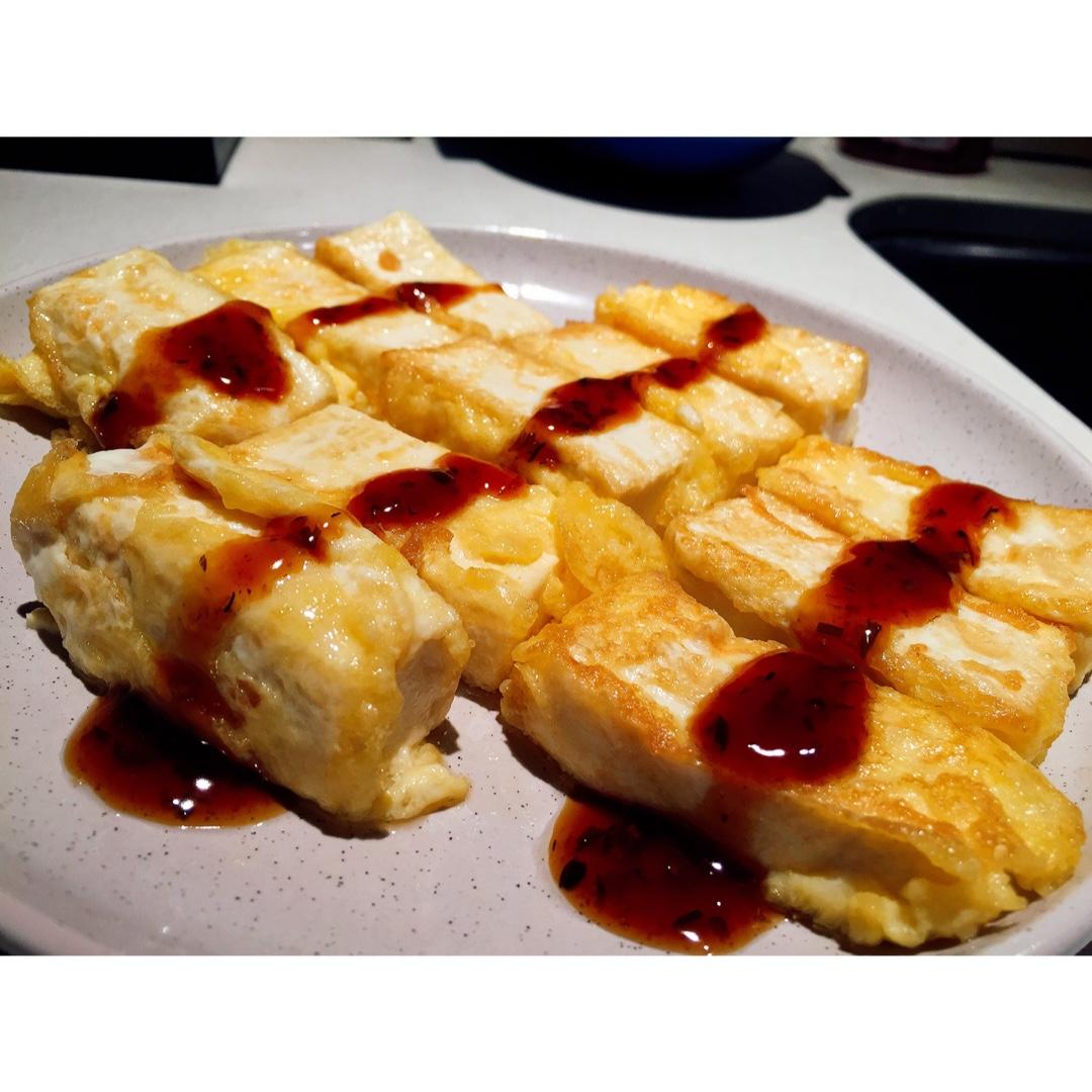 deserve做的蛋裹豆腐