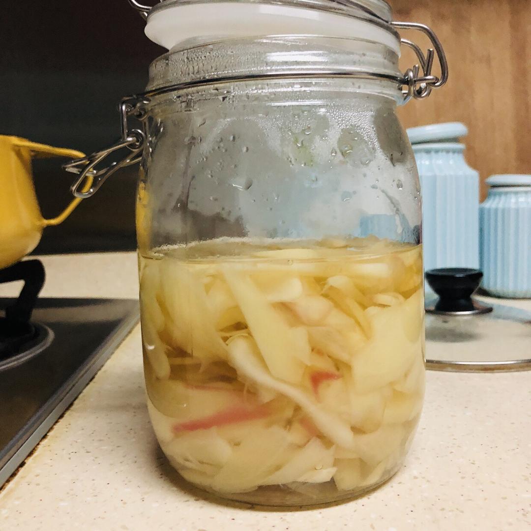 日本寿司店的泡姜