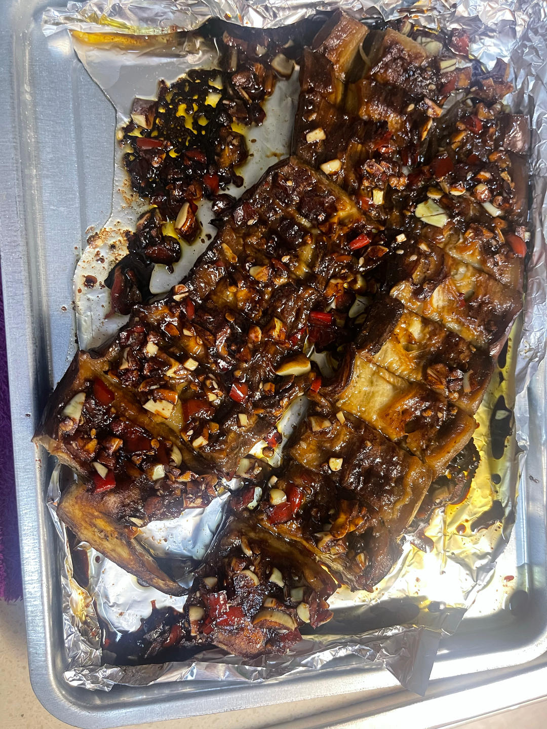 空气炸锅之烤茄子