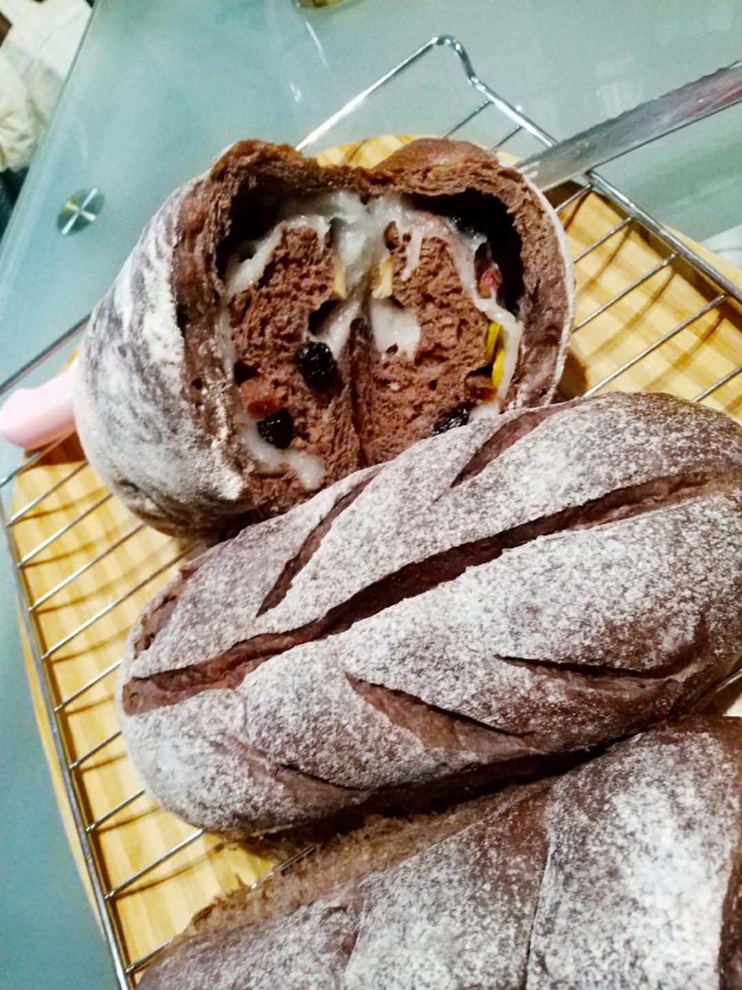 可可麻薯软欧