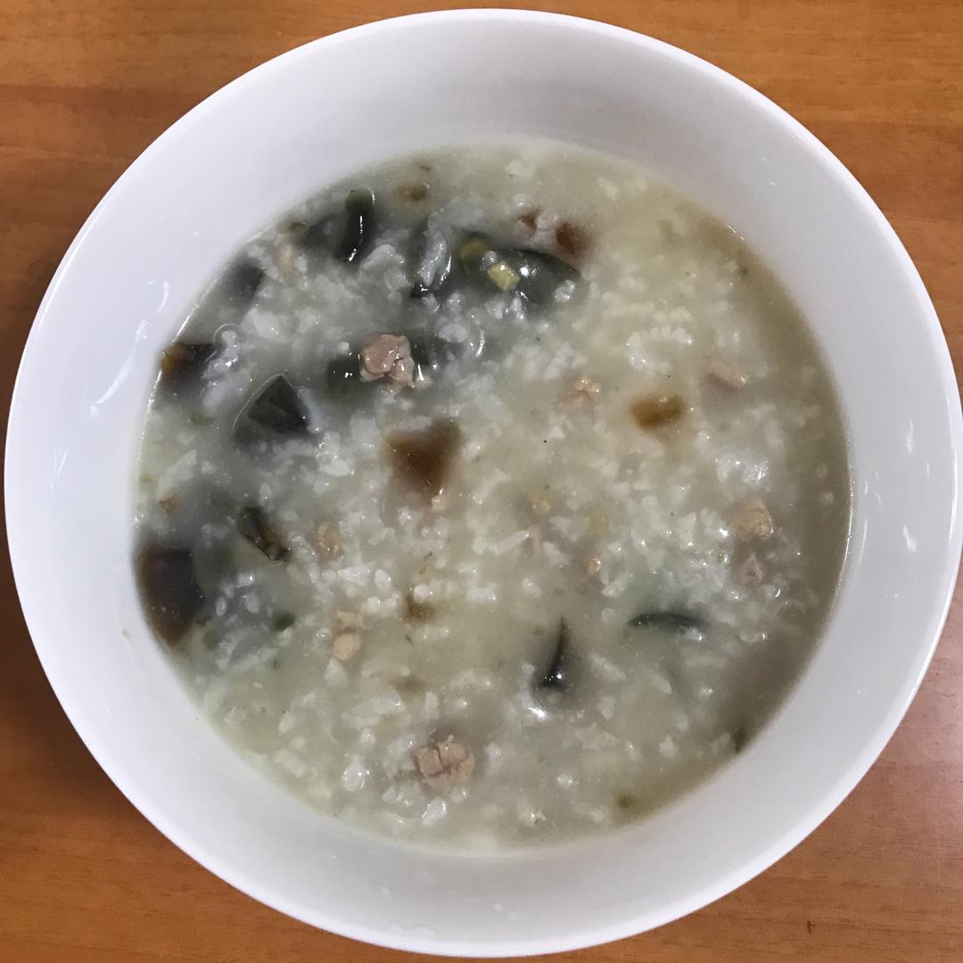 皮蛋瘦肉粥