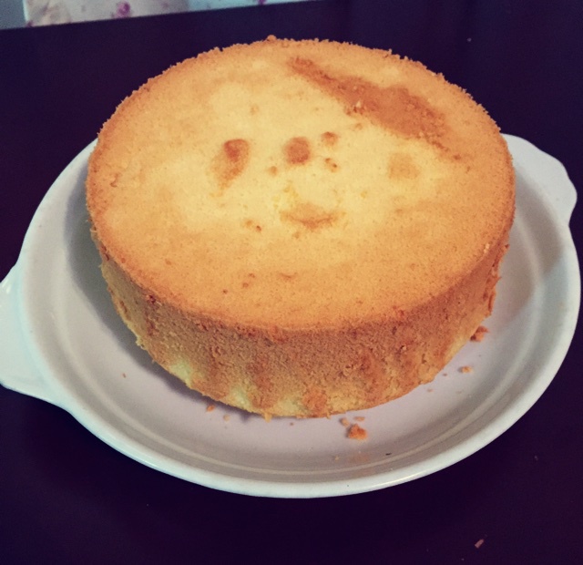 6寸原味戚风蛋糕