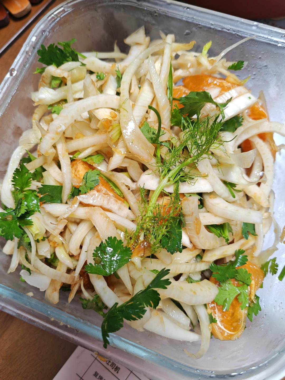 茴香头拌凉菜