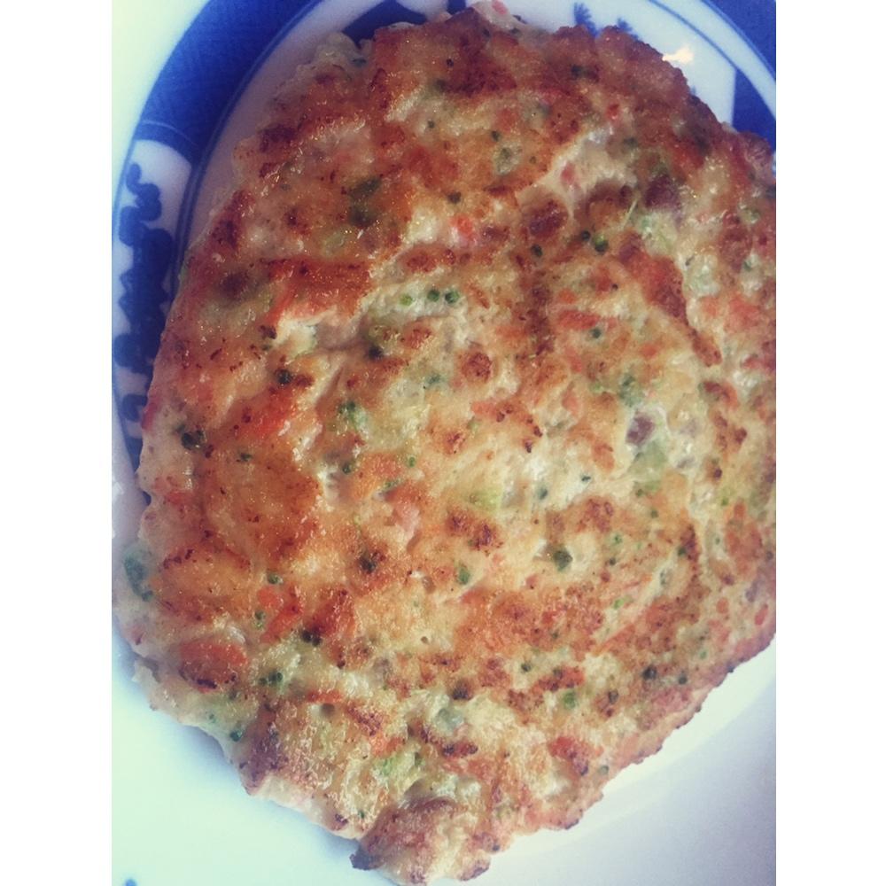 【蔬菜鸡肉饼】