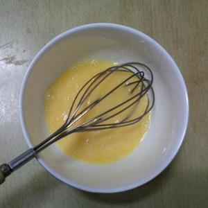 空心菜清炒鸡蛋的做法 步骤2