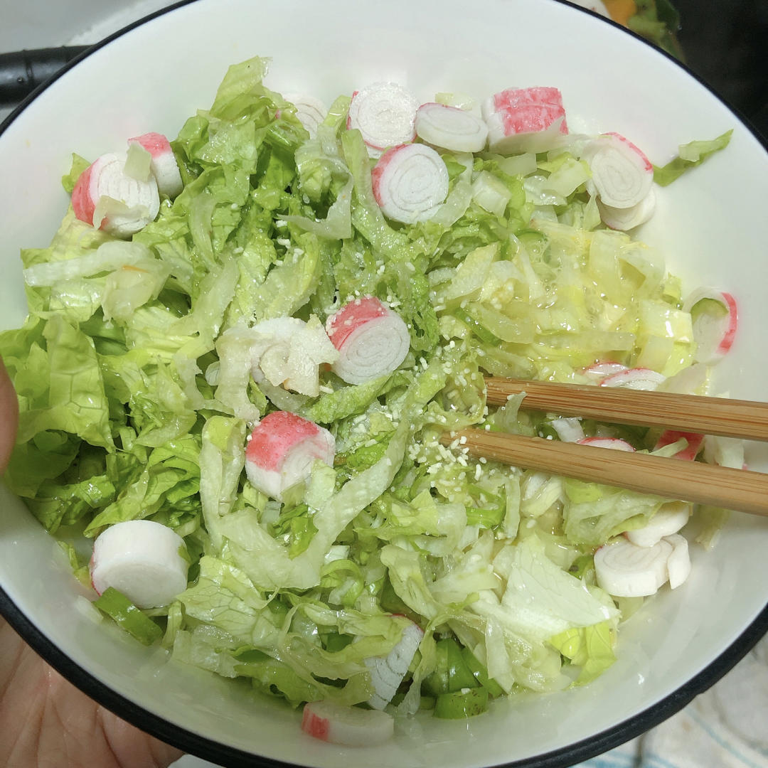 生菜🥬煎鸡蛋🍳