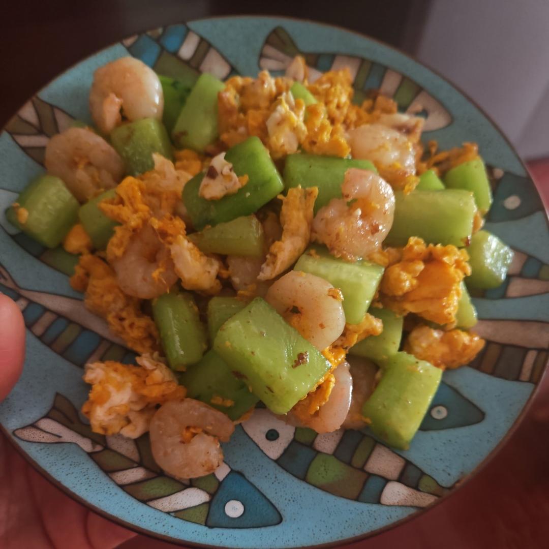 黄瓜虾仁🍤
