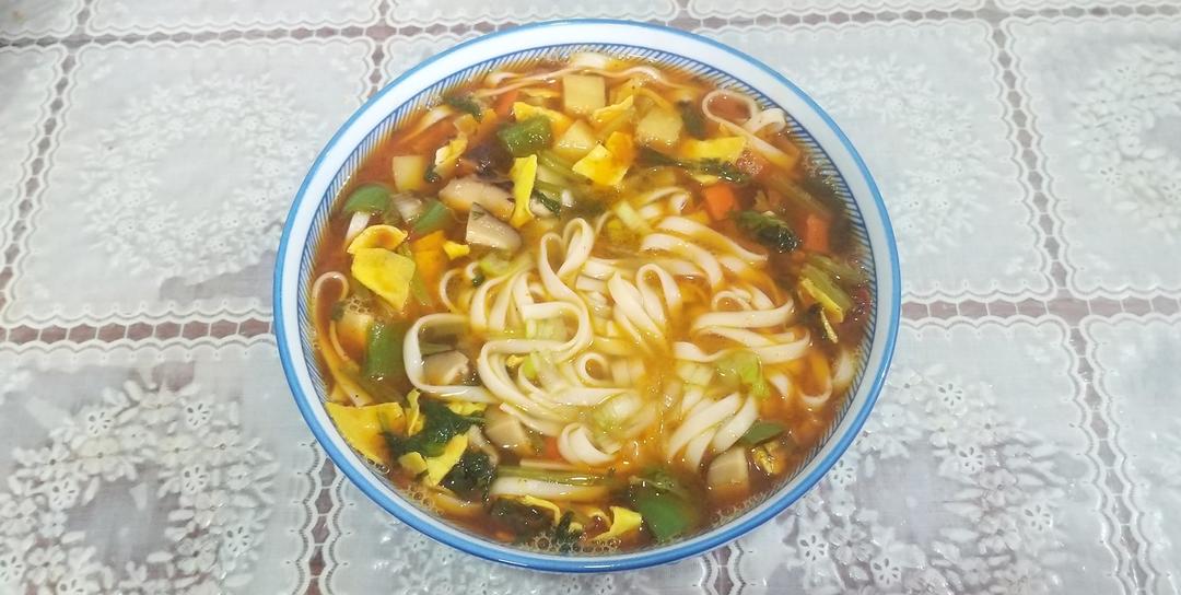 独家陕西关中特色口水面