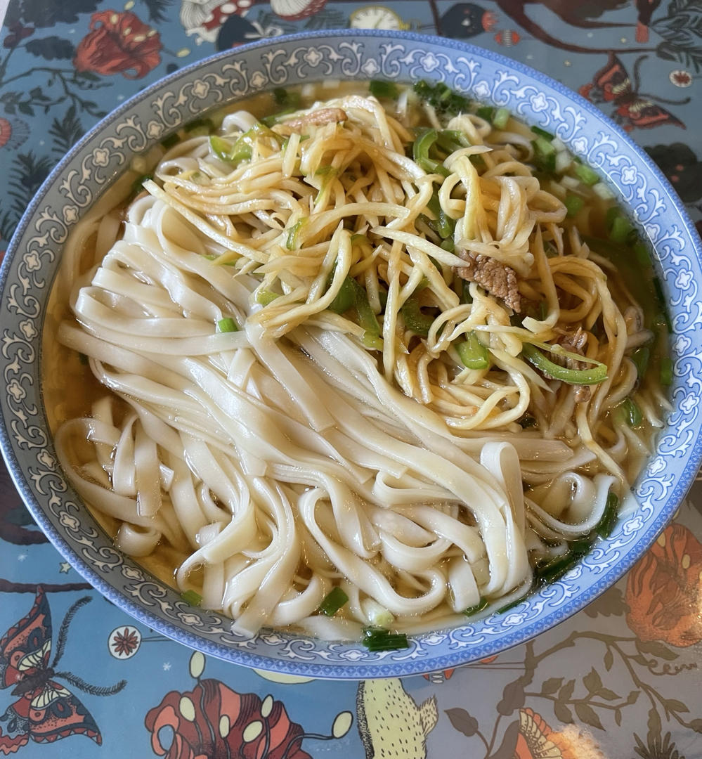 青椒肉丝面