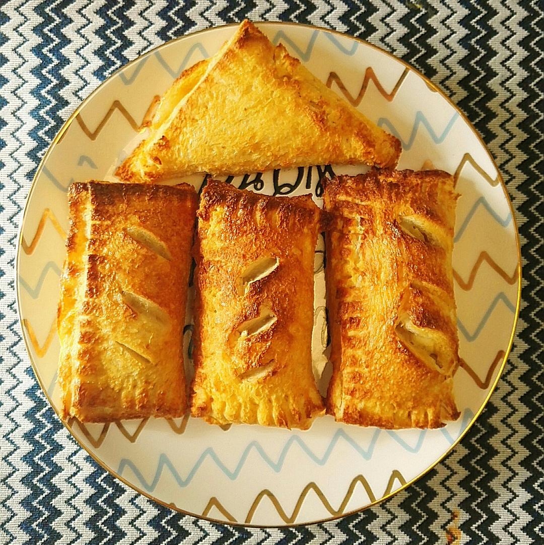 超简单快手的苹果吐司派