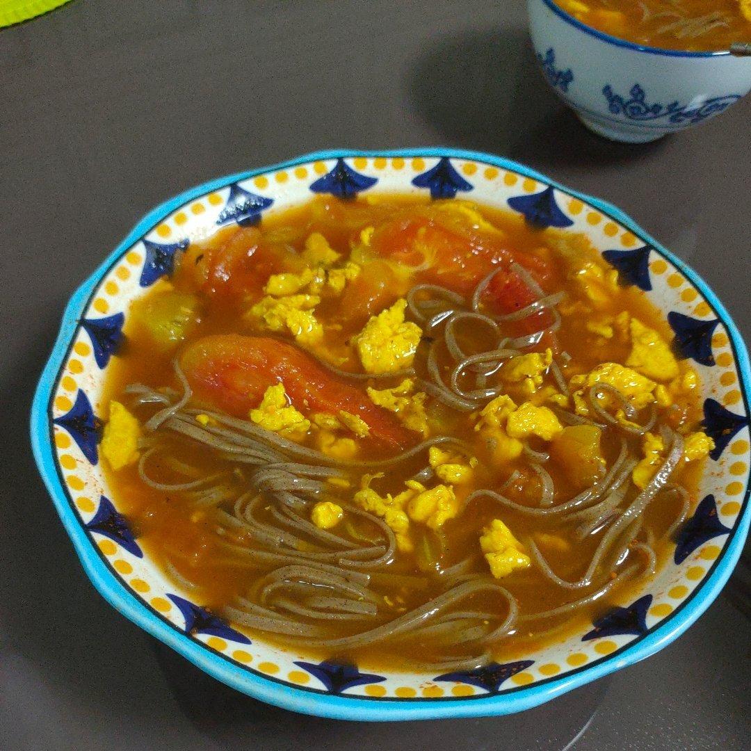 浓郁版西红柿鸡蛋面