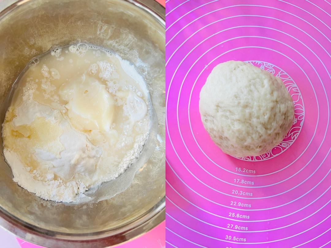 纯奶手撕吐司的做法 步骤1