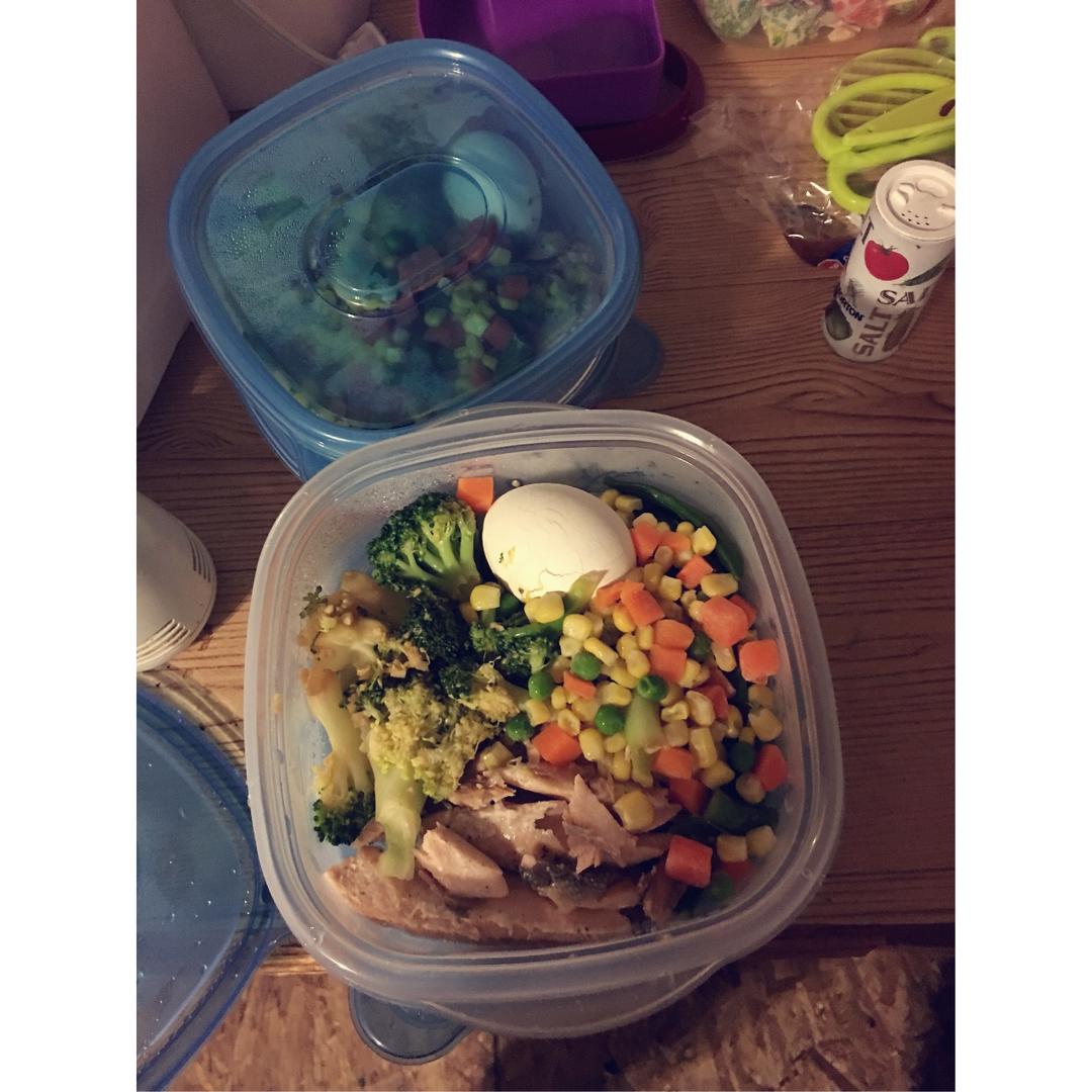 留学党的减脂增肌记录💪