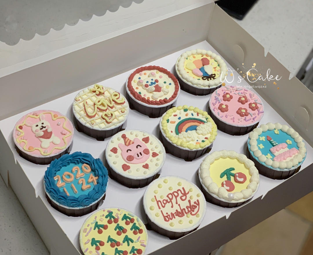 六、八、十寸戚风蛋糕
不回缩 不收腰