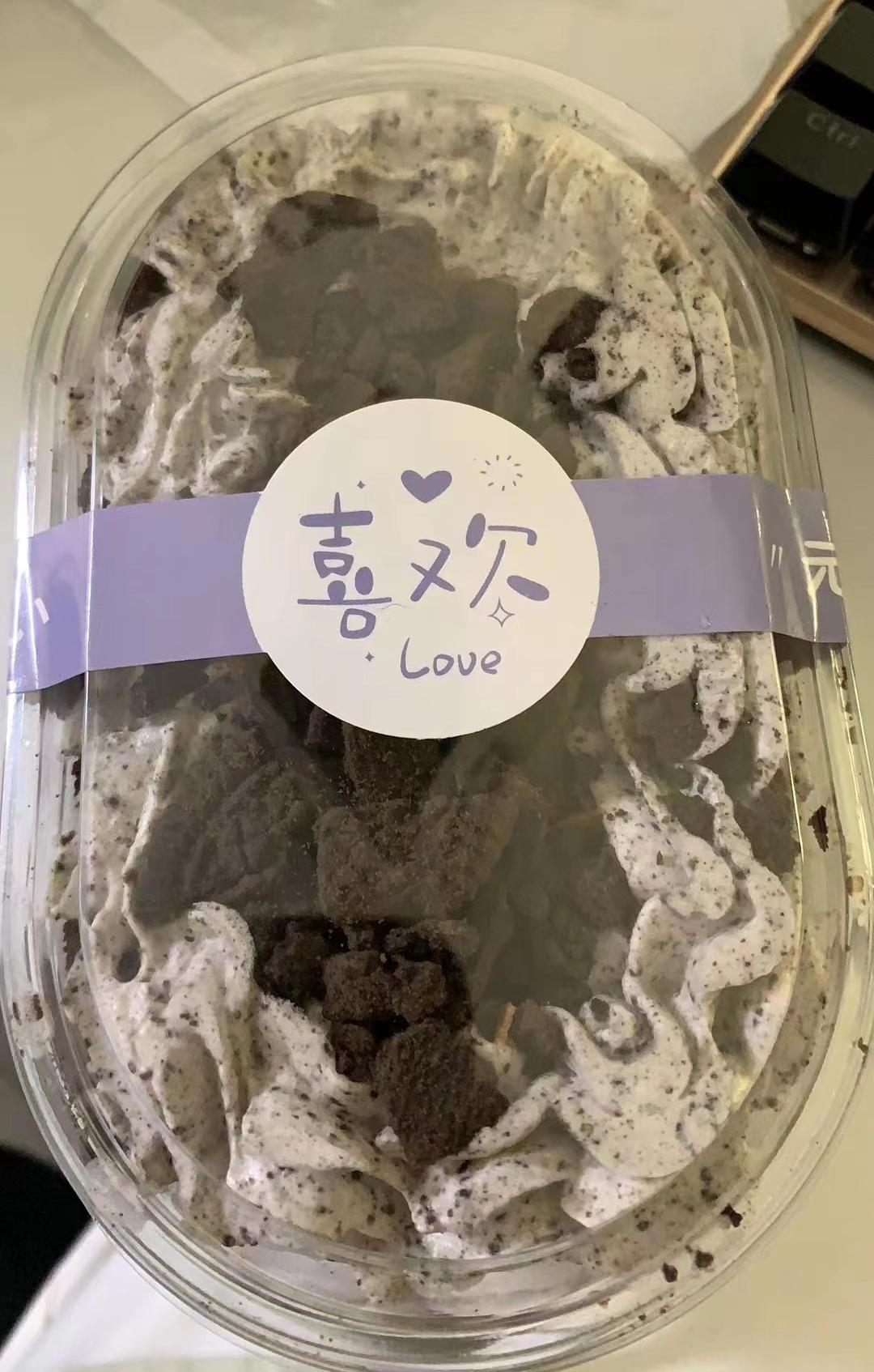 好吃到流泪的奥利奥咸奶油盒子蛋糕