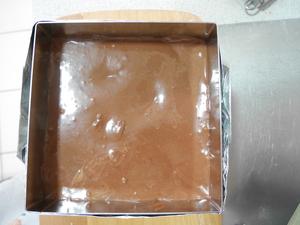 超好吃甜品❗️卡布奇诺巧克力慕斯蛋糕的做法 步骤15