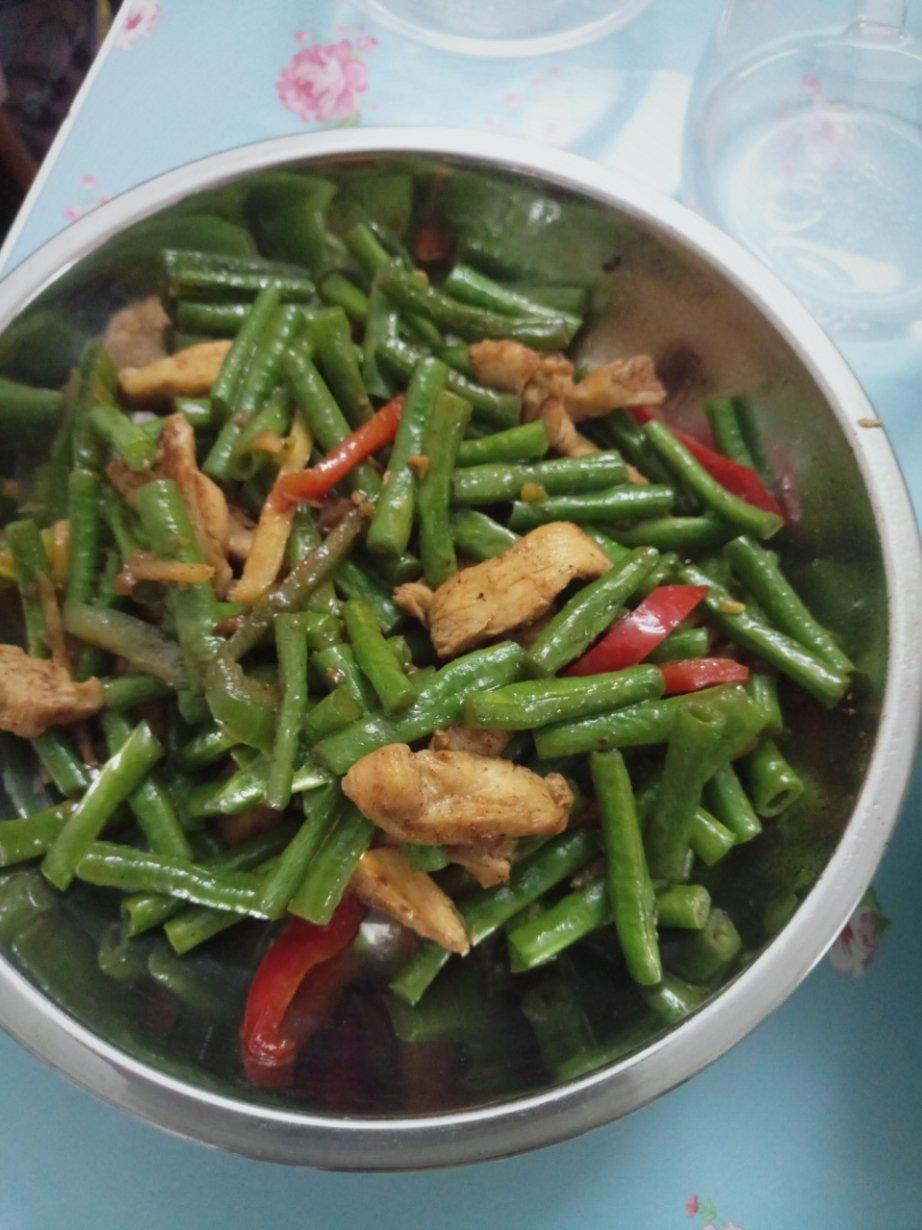 四季豆炒肉