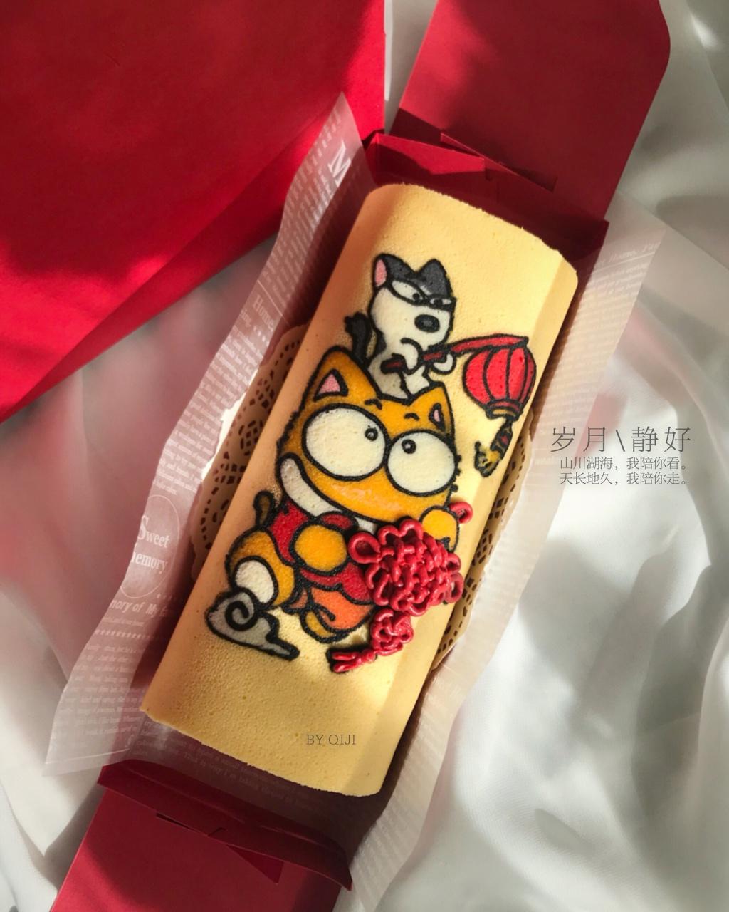 maysway的彩绘蛋糕卷制作心得