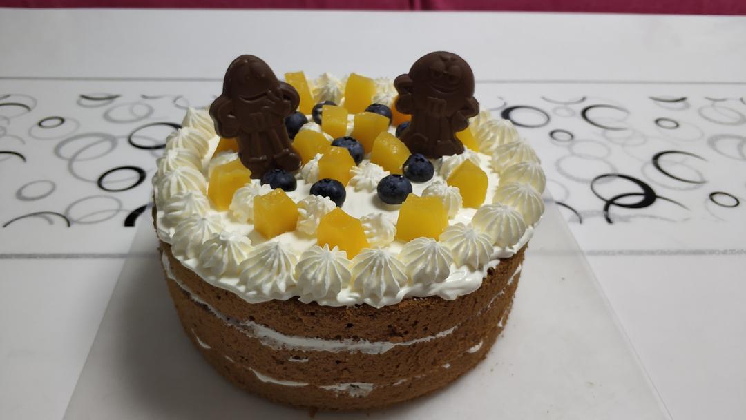 八寸，六寸戚风蛋糕【适合做生日蛋糕的蛋糕胚】