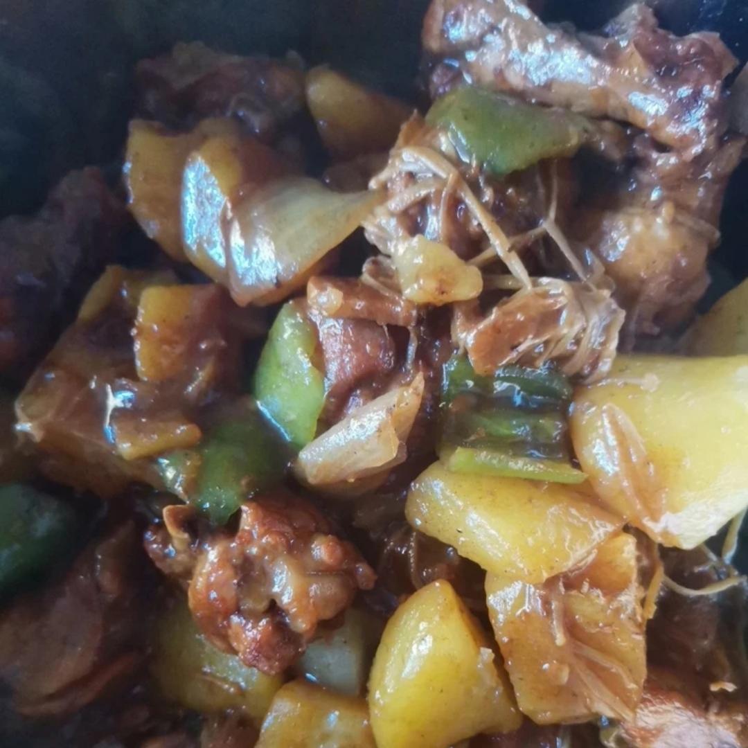 外卖第一名，简单在家做|黄焖鸡米饭