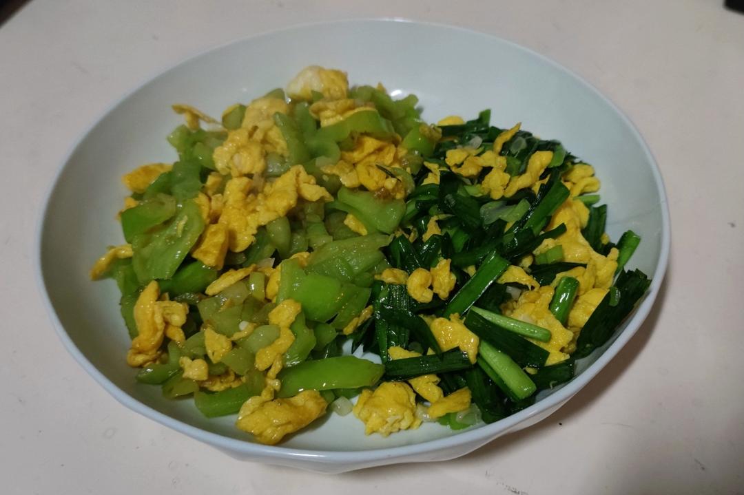 韭菜炒鸡蛋——三分钟快手下饭菜 掌握火候的秘诀
