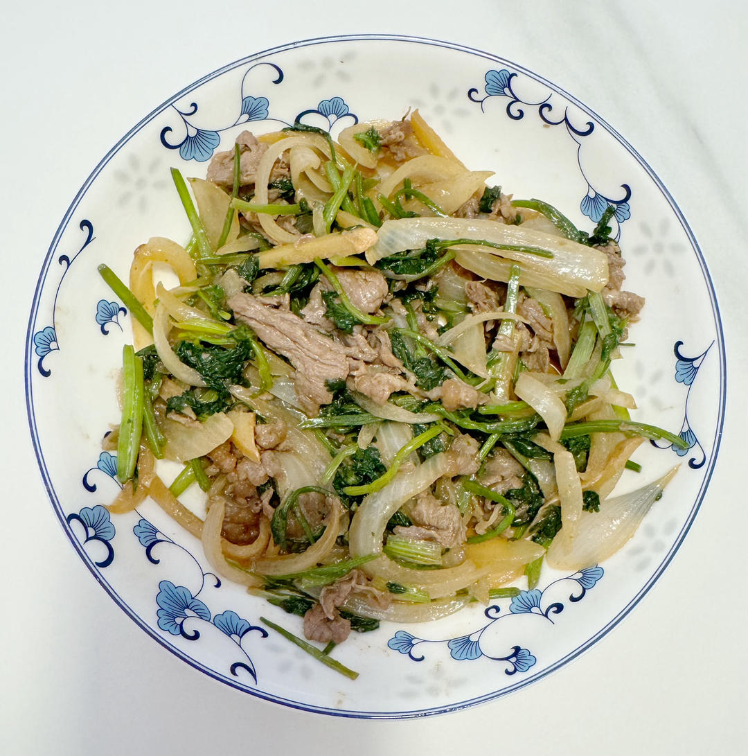 孜然牛肉的做法