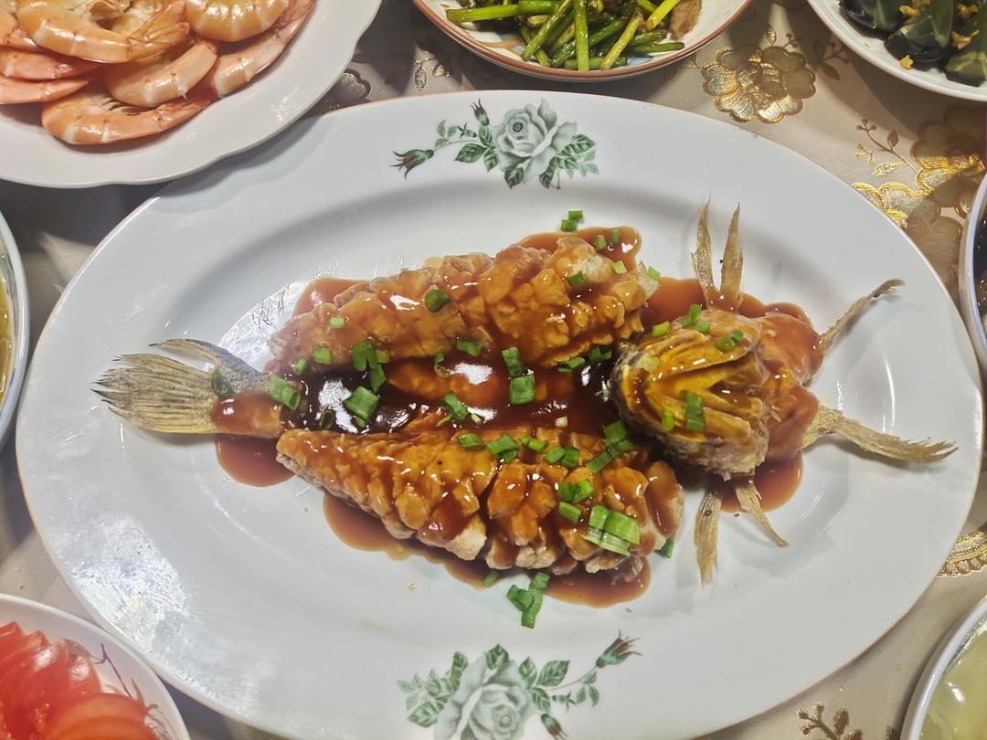 年菜必学【松鼠桂鱼】，给你多动图食谱，不信你学不会！（孔瑶原创食谱）