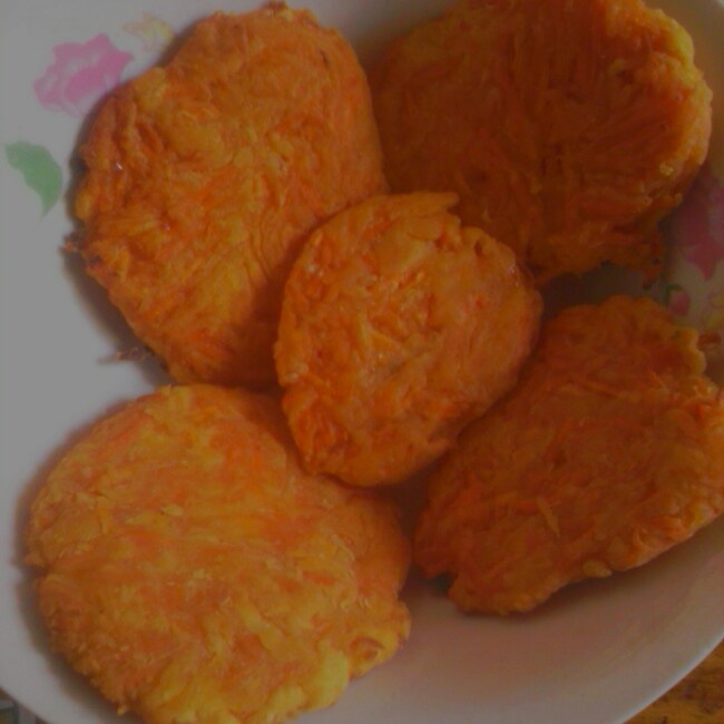 煎胡萝卜丝饼