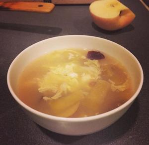 丰胸美容汤（酒酿苹果+红枣）的做法 步骤3