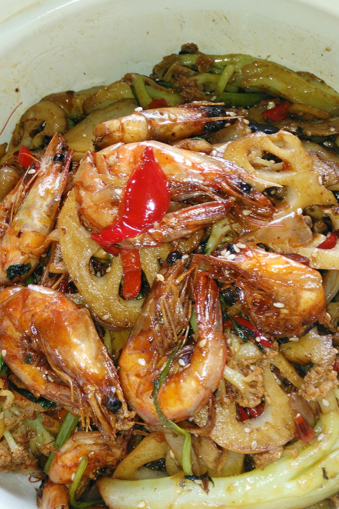 干锅虾虾（最详细的图文解说）