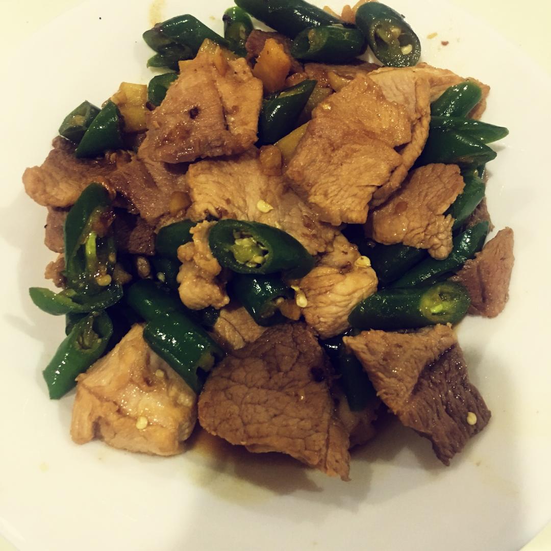 老丁的私房菜-小炒肉