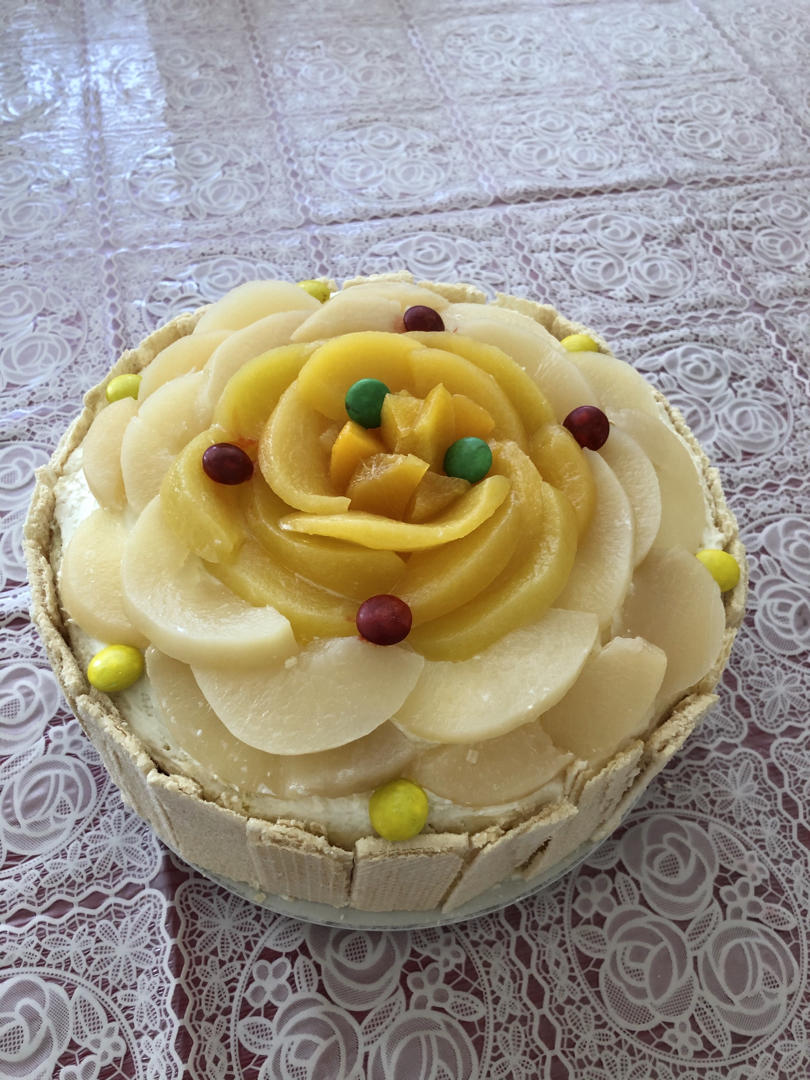 【零失败】不会裱花没关系的水果裸蛋糕 芒果裸蛋糕 完美戚风胚