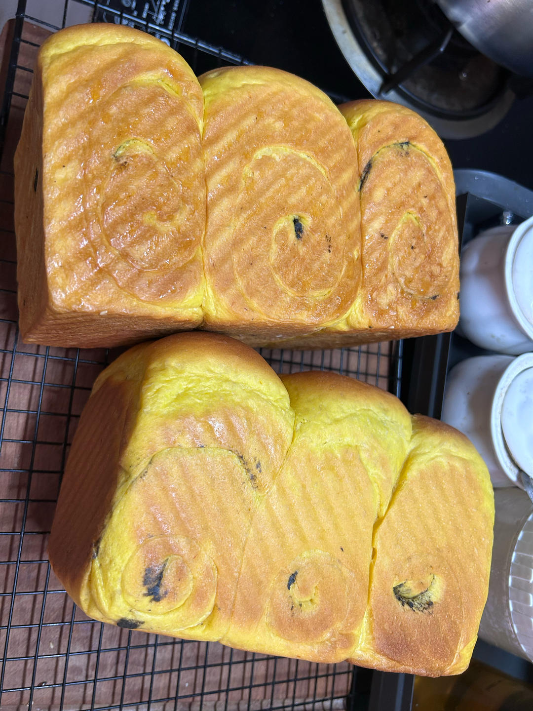 南瓜黑芝麻吐司