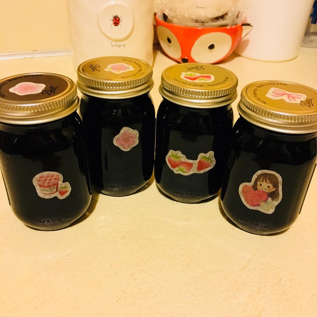 蓝莓果酱