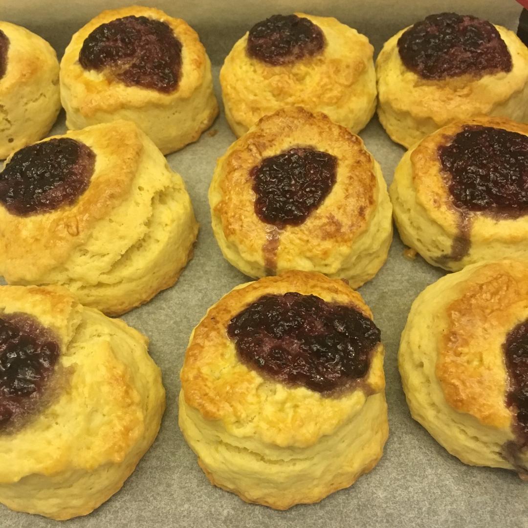 香草司康饼 Vanilla Scones