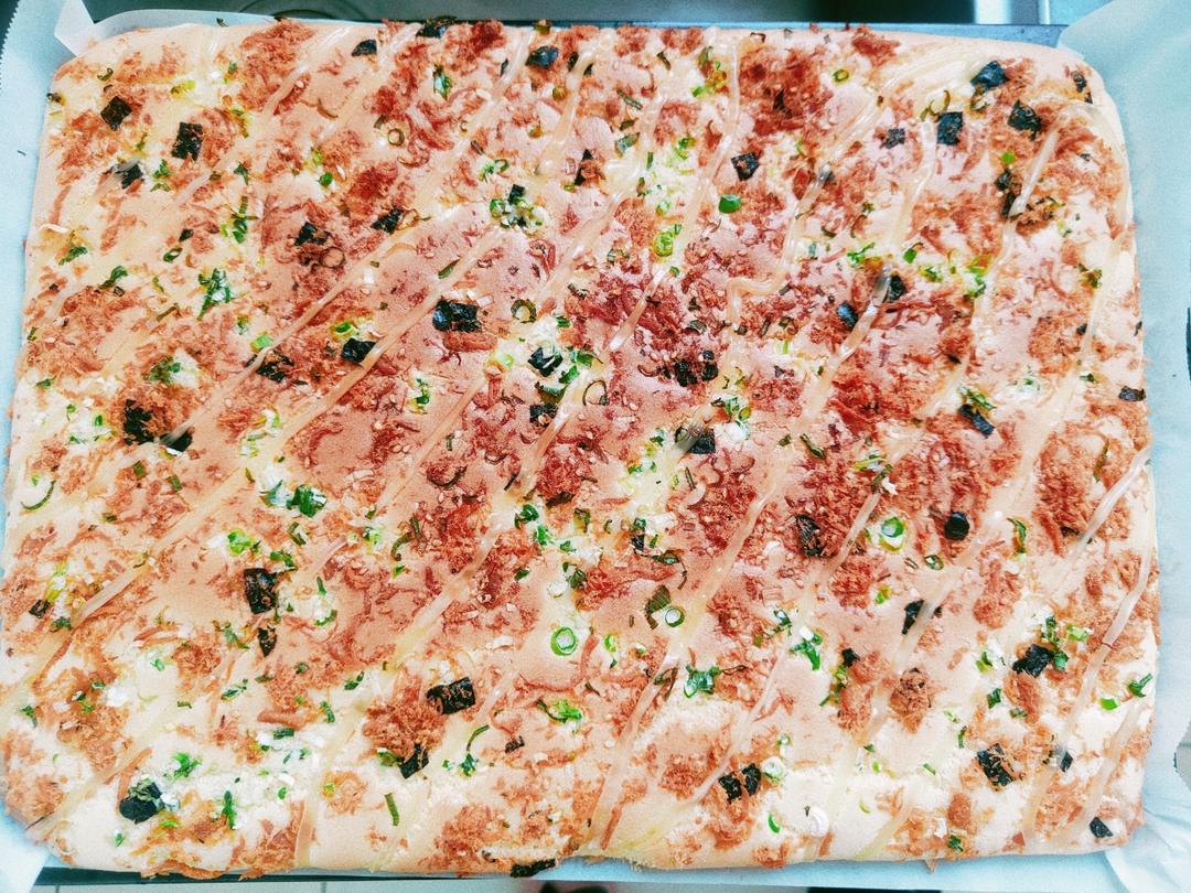 香葱肉松蛋糕